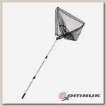 Подсачек тел. треугольный d=40 L=180 сетка терилен (HS-CB-340180-GM) Helios