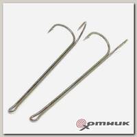 Двойник DOUBLE ELONGATE + hook with long shank  #3/0 HITFISH
