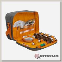 Набор для пикника на 4 персоны серый (PR-425(4)G) Premier Fishing