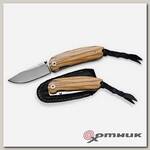 Нож LionSteel серии Mini лезвие 60мм, рукоять дерево кокоболо