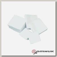 Патчи фланель, к..17-.20, квадрат 20х20 мм, 100 шт., белый ЧИСТОGUN