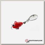 Тейл-спиннер 35g Red glitter UF STUDIO HURRICANE