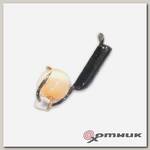 Мормышка вольф. Кошачий глаз, подвес, цвет оранжевый True Weight