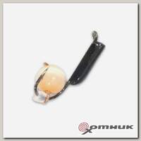 Мормышка вольф. Кошачий глаз, подвес, цвет оранжевый True Weight