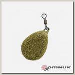 Грузило Textured Flat Pear Swivel 3,0oz, 84 гр Korda