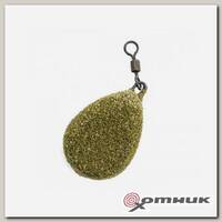 Грузило Textured Flat Pear Swivel 3,0oz, 84 гр Korda