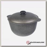 Кастрюля с крышкой Американка 5 л (ГА05) Силумин