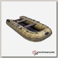 Лодка ПВХ Компакт Ривьера 2900 НДНД камуфляж камыш