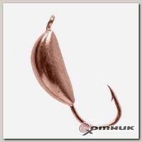 Мормышка вольфрамовая банан d 3.0мм медь (10шт/уп) (1005-300 Cu) LumiCom