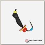 Мормышка вольф Оса с ушком осн паетками и кемб цв. 239 Helios