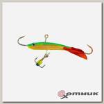 Балансир SAMURAI FATBOY/Толстолобик HOLOGRAM 10гр,50мм, кр.Mustad, тр. со стразом, цвет G21 Таюр