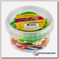 Набор приманок Catcher 3,55"/9 см MIX 5 цветов 100шт. Helios