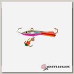 Балансир SAMURAI BURBOT/Тюлька HOLOGRAM 6 гр., 35мм, кр. Mustad, тройник со стразом, цвет G16 Таюр