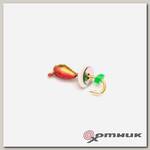 Мормышка Мураши 3 золоч.+цвет+пайетка 0,5г, МастИВ
