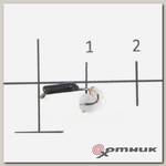 Мормышка вольф. Кошачий глаз 0,58гр подвес d2,0 белый (10шт/уп) TrueWeight