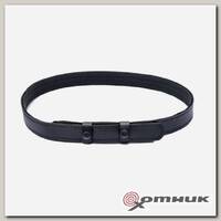 Ремень поясной 40 тактический/кожа/черный (220740033) Хольстер