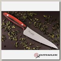 Нож кухонный Alexander MEDIUM AUS-8 SW (Stonewash, рукоять G10)  Kizlyar Supreme
