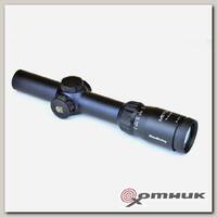 Прицел оптический серии METOR 1-4x24, 4Dot, гравированная, подсветка точки, 30мм Nikko Stirling