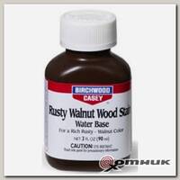 Водостойский состав для морения RUSTY WALNUT WOOD STAIN Масса 90мл. Орех под старину. 24323 BIRCHWOOD CASEY
