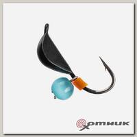 Мормышка вольф Ракушка с ушком 4мм 0,95гр Bl кошач. глаз B (MW-2240-BL/B) Helios