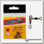 Вертлюг двойной Г-образный TRIANGL SWIVELS №10x12 9кг (10шт/уп) (HS-ZPY-1045-10x12) Helios