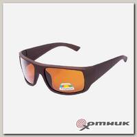 Очки поляризационные в чехле (коричневый) (PR-OP-9390-B) Premier Fishing