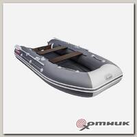 Лодка ПВХ Таймень LX 3400 НДНД графит/свело-серый