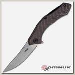 Нож складной K0460 , титан/карбон,  сталь S35VN Zero Tolerance
