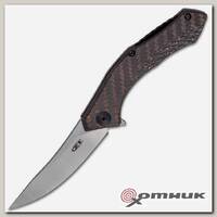 Нож складной K0460 , титан/карбон,  сталь S35VN Zero Tolerance