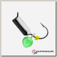 Мормышка вольфрам Столбик с фосфором Кошачий глаз Premier Fishing