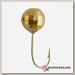 Морм. Вольф."Dixon-Rus" шар с отверстием фигурный d5 золото (10шт) (3050G/ШОГ5) 0012882