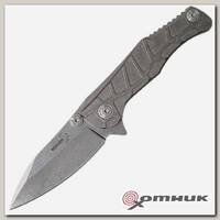 Нож  складной рукоять титановая, сталь 440C  BK01BO616  Dreed Boker