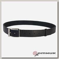 Ремень брючный кожаный №4 черный (HS-Р-7/2№4-1) Helios