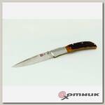 Нож складной  Honey Jigged Bone 4", bone (AMK7006) AL MAR