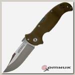 Нож складной CS_31A Bush Ranger, рук-ть коричн. G-10, клинок сталь S35VN Cold Steel