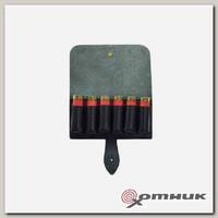 Подсумок К12 на 6 патронов кожа HS-ПП-1 Helios
