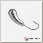 Мормышка Уралка с отв. 3мм 0,58гр (MW-2930-Ni) Helios
