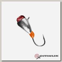 Мормышка Капля с ушком 4мм 0,95гр (MW-6440AP-Sil) Helios