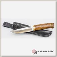 Нож Боровой М сталь N690 рукоять комлевый орех (Южный крест)