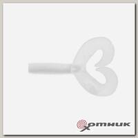 Твистер Credo Double Tail 1,96"/5 см White (HS-27-001-N) Helios
