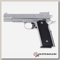 Пистолет пневм. Browning  (Galaxy) G.20S (Silver) (24) Gamo