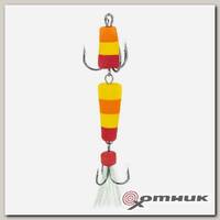 Мандула "Classic" 2ХL цв. №19 оранжевый-желтый-красный Premier Fishing