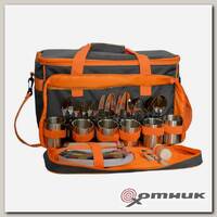 Набор для пикника на 6 персон серый (PR-811(6)G) Premier Fishing