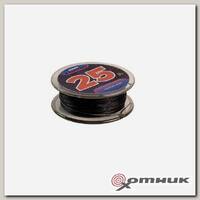 Поводковый материал карповый в оплетке20 м 25 LBS темный EastShark