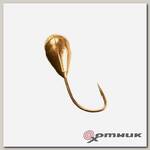 Мормышка Капля с отв.3мм 0,37гр (MW-1230-Go) Helios