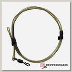 Готовый монтаж Dark Matter Leader QC Swivel 50см Weed 40lb KSZ71  Korda