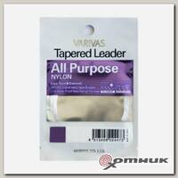 Конусный подлесок VARIVAS All Purpose Nylon Tapered Leader (loop) Misty Gray 12 ft 3X