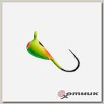 Мормышка вольф Капля с ушком цв. 328P фосф Helios