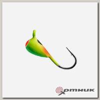 Мормышка вольф Капля с ушком цв. 328P фосф Helios