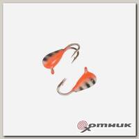 Мормышка вольф Капля с ушком Коза цв. 20P фосф Helios